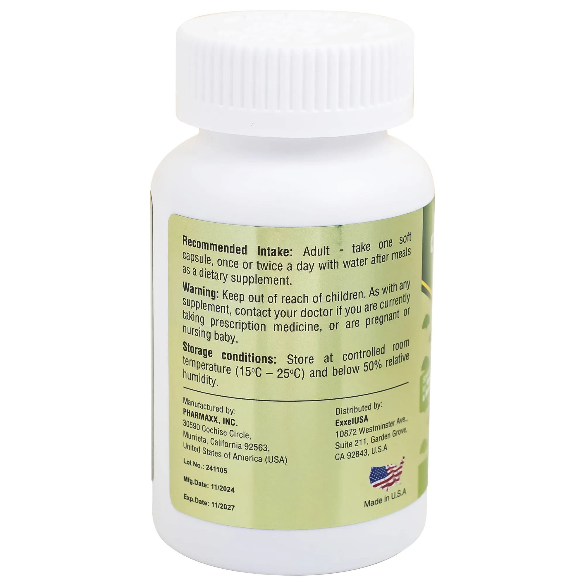 VIÊN UỐNG BỔ NÃO OMEXXEL GINKGO 120 60V 14