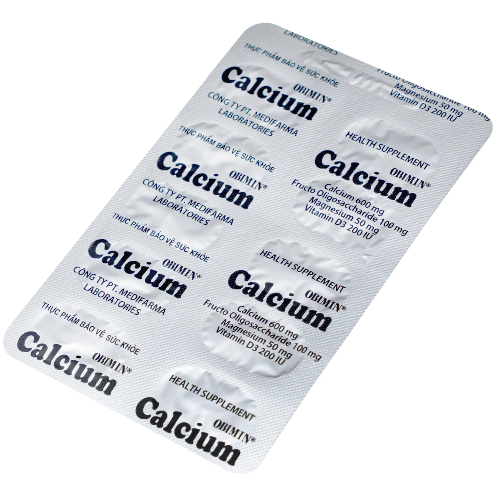 VIÊN UỐNG BỔ SUNG CALCI, MAGNE OBIMIN CALCIUM UNITED 3X10 9