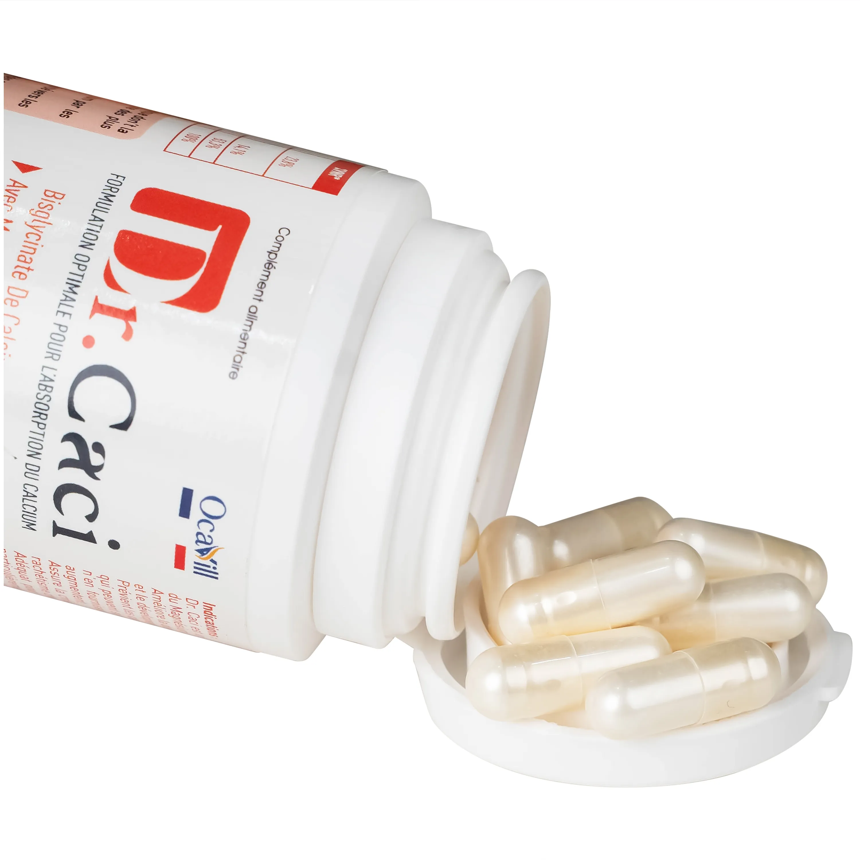 VIÊN UỐNG BỔ SUNG CANXI, GIẢM NGUY CƠ LOÃNG XƯƠNG DR.CACI OCAVILL 60V 11