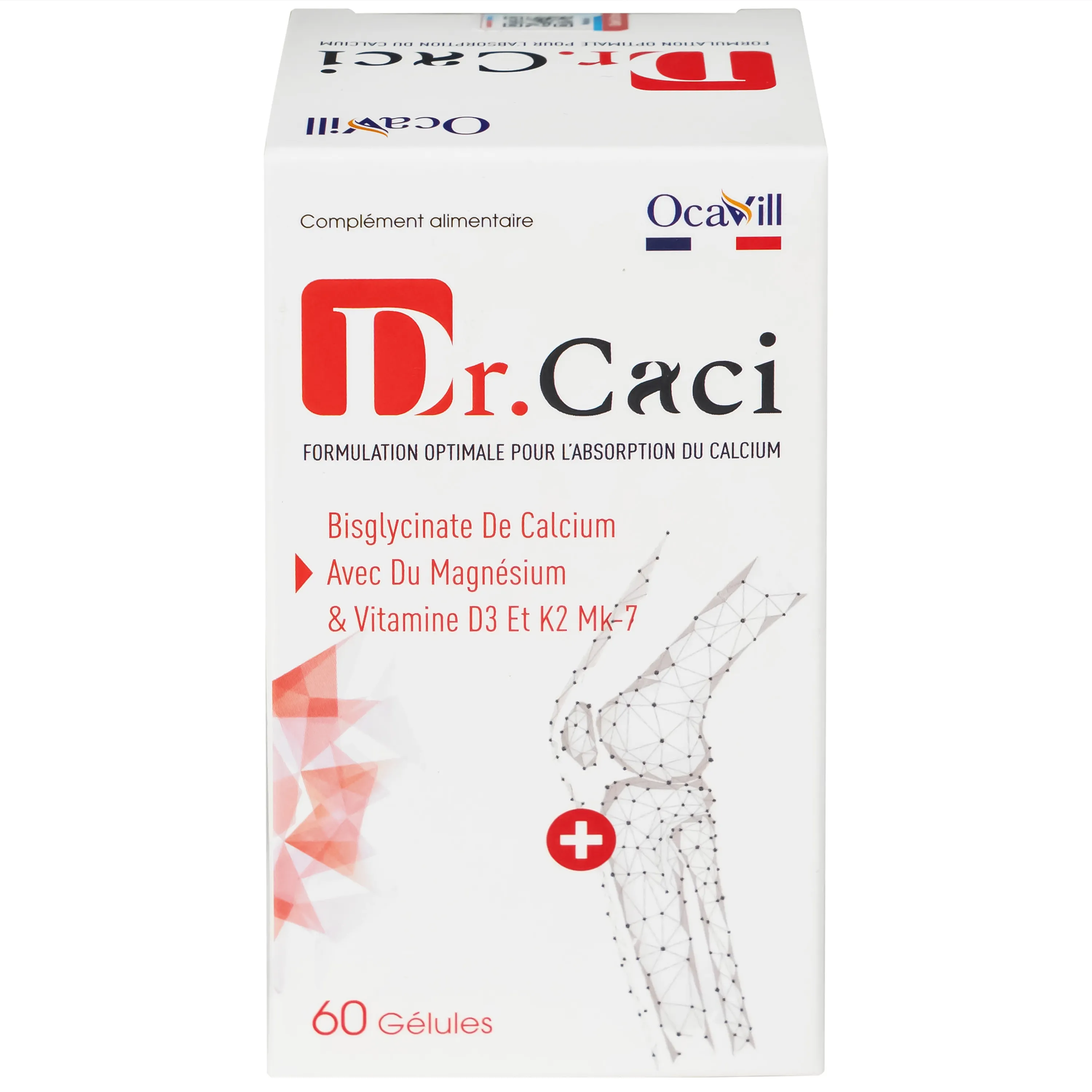 VIÊN UỐNG BỔ SUNG CANXI, GIẢM NGUY CƠ LOÃNG XƯƠNG DR.CACI OCAVILL 60V 6