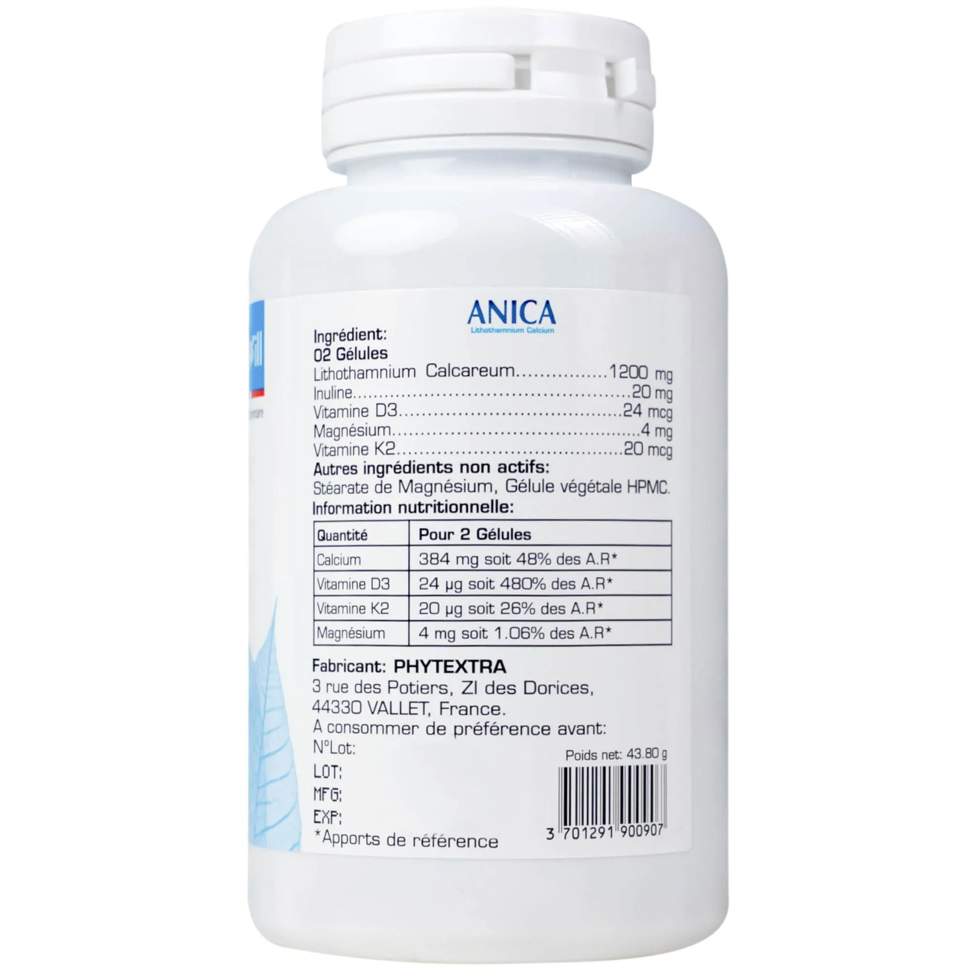 VIÊN UỐNG BỔ SUNG CANXI GIÚP XƯƠNG CHẮC KHỎE ANICA OCAVILL 60V 14