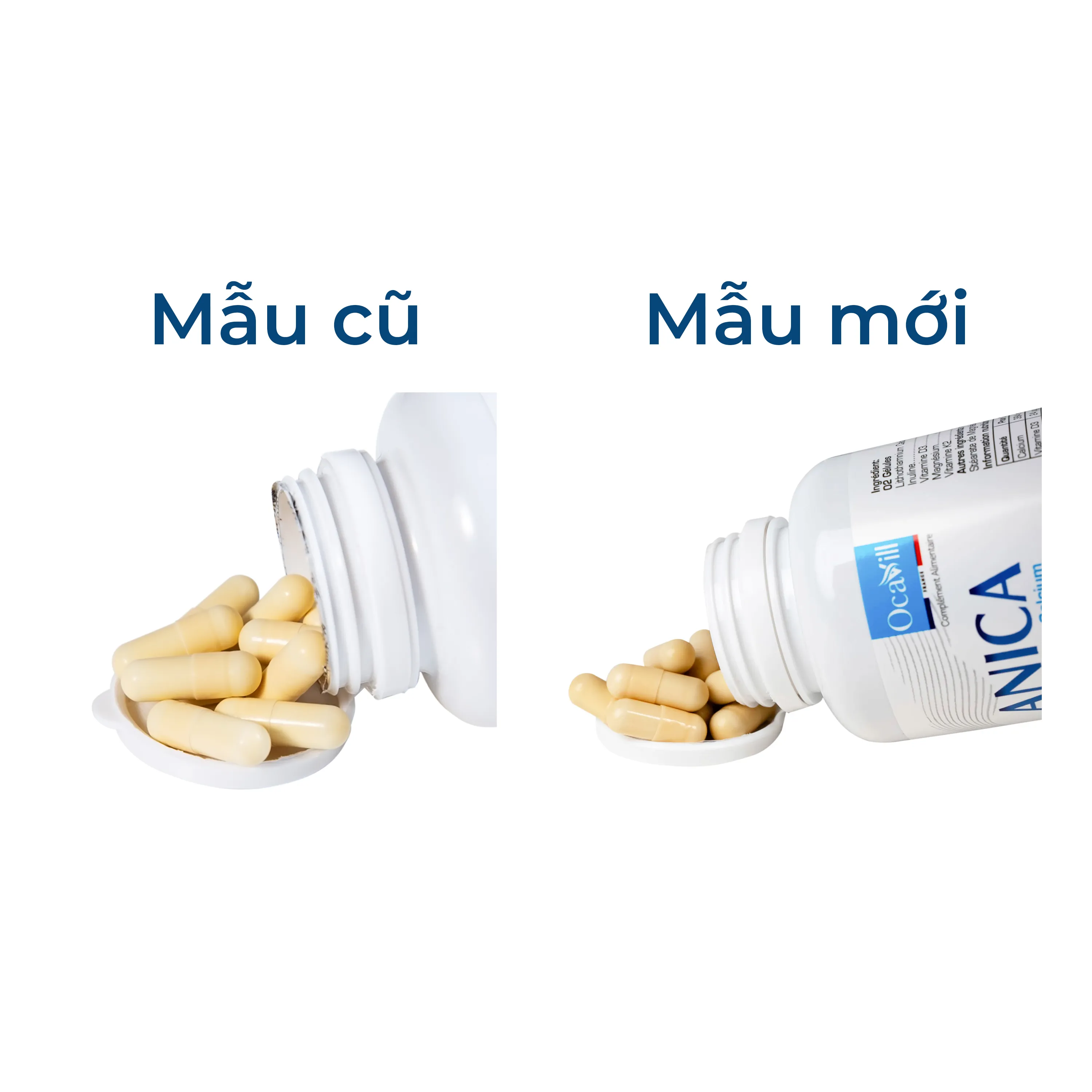 VIÊN UỐNG BỔ SUNG CANXI GIÚP XƯƠNG CHẮC KHỎE ANICA OCAVILL 60V 7