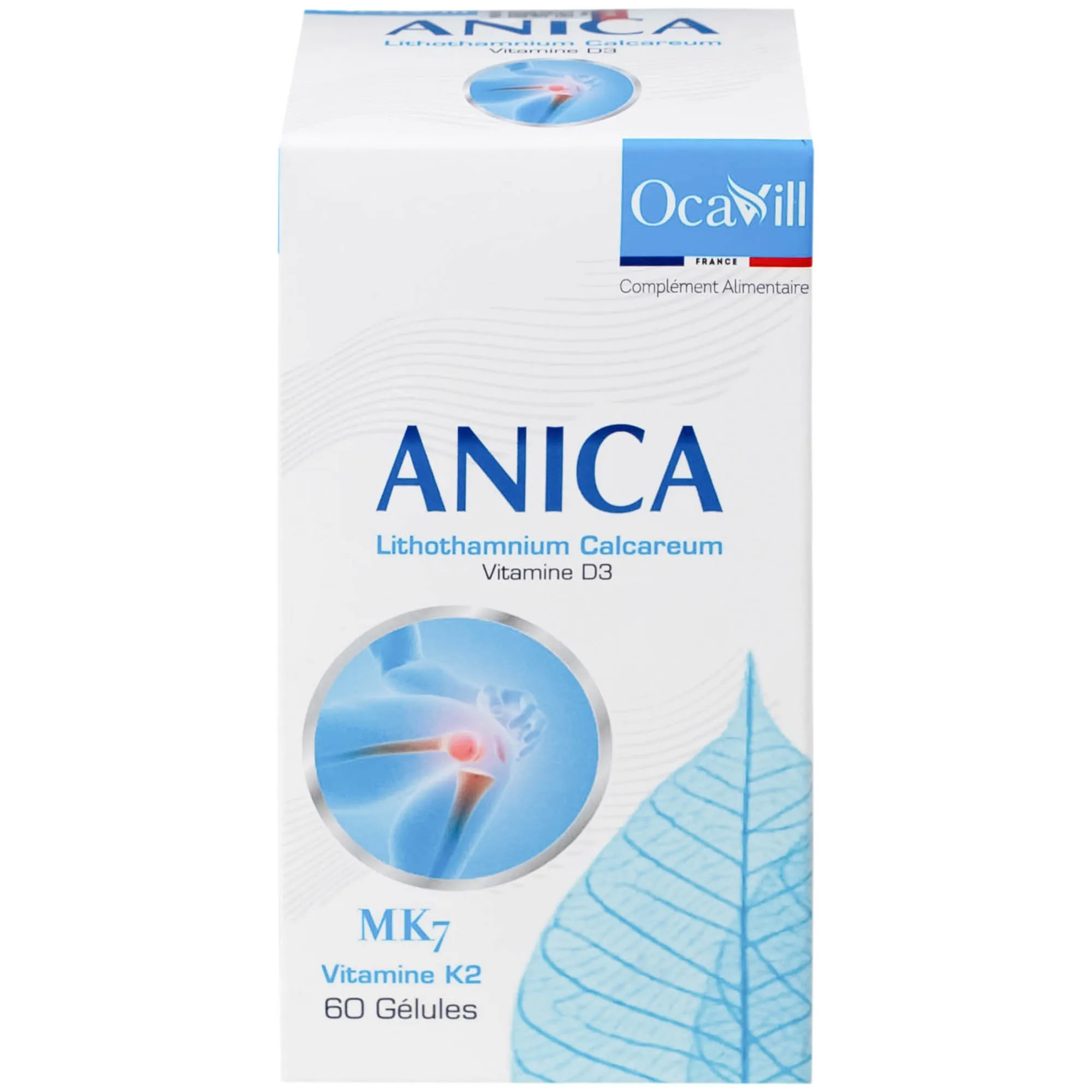 VIÊN UỐNG BỔ SUNG CANXI GIÚP XƯƠNG CHẮC KHỎE ANICA OCAVILL 60V 9