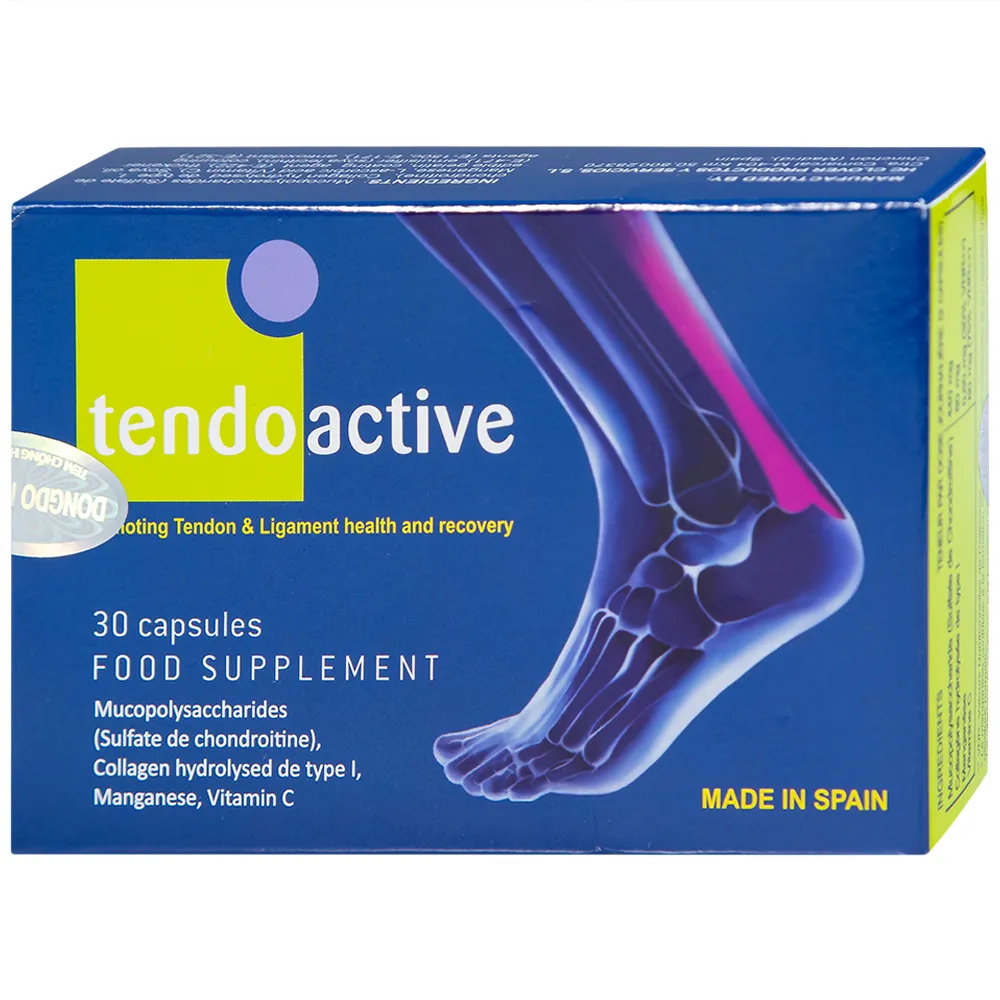 VIÊN UỐNG BỔ SUNG DƯỠNG CHẤT CHO GÂN VÀ DÂY CHẰNG TENDOACTIVE REIG JOFRE 2X15