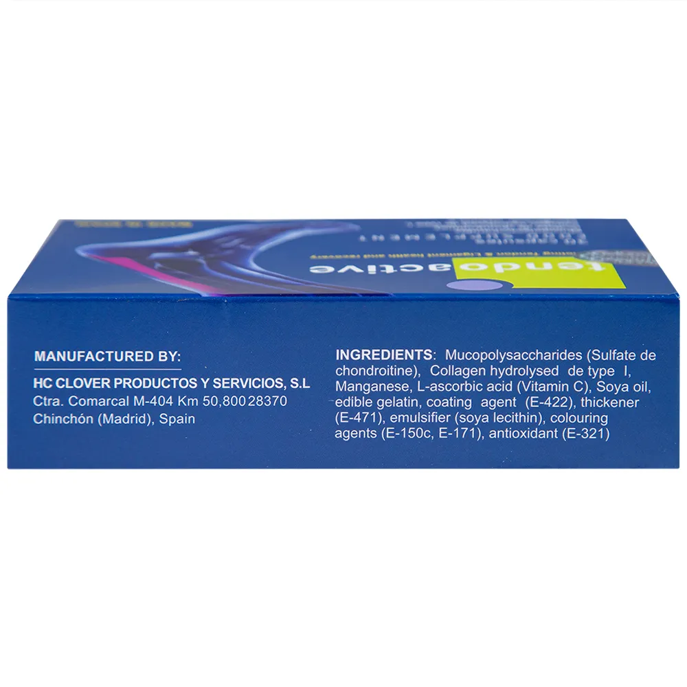 VIÊN UỐNG BỔ SUNG DƯỠNG CHẤT CHO GÂN VÀ DÂY CHẰNG TENDOACTIVE REIG JOFRE 2X15 3