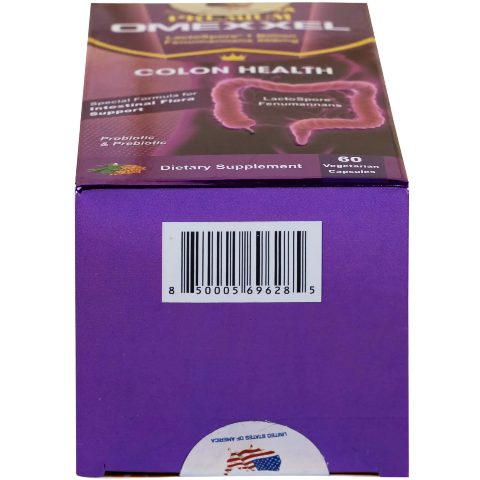 VIÊN UỐNG BỔ SUNG LỢI KHUẨN ĐƯỜNG RUỘT PREMIUM OMEXXEL COLON HEALTH 60V 12