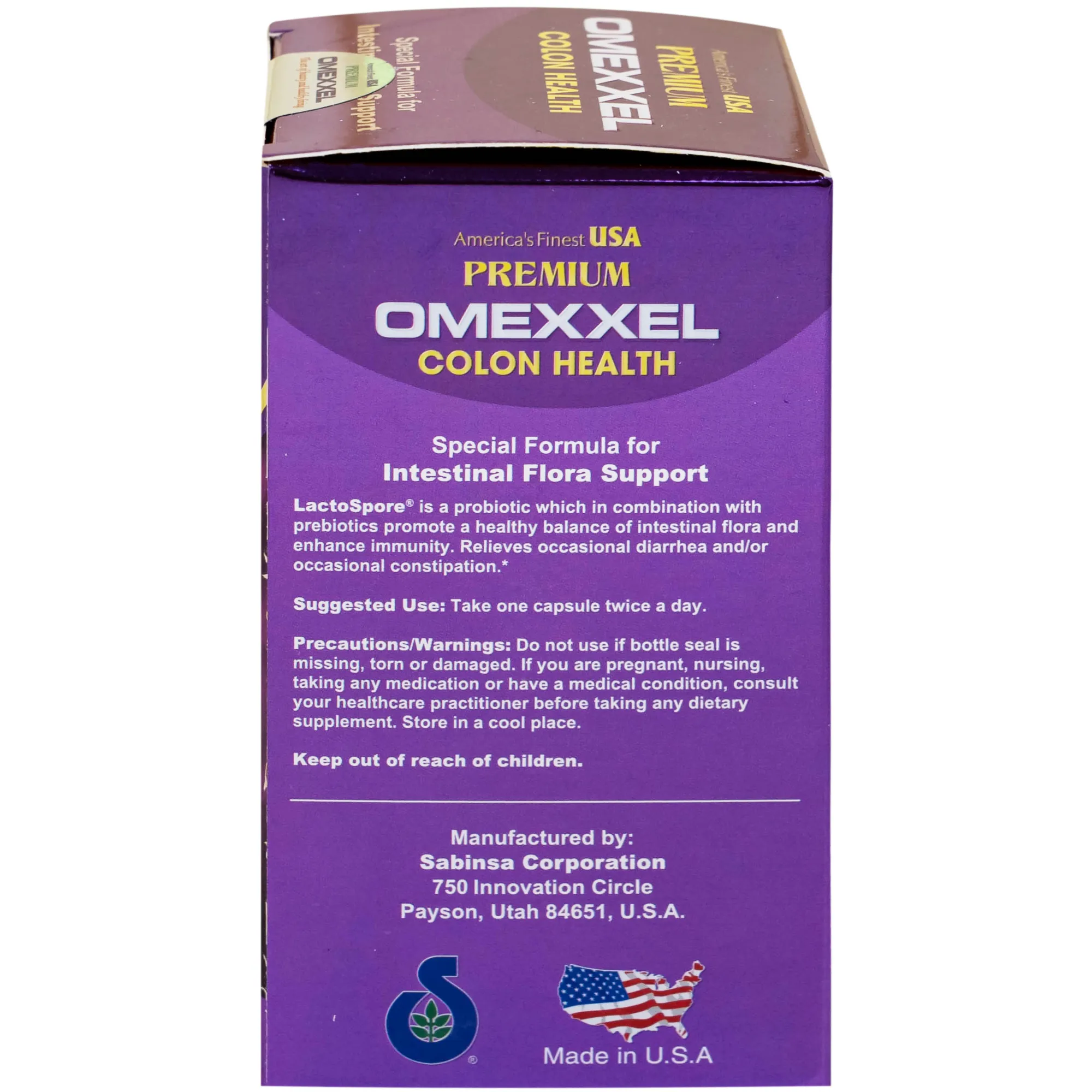 VIÊN UỐNG BỔ SUNG LỢI KHUẨN ĐƯỜNG RUỘT PREMIUM OMEXXEL COLON HEALTH 60V 11