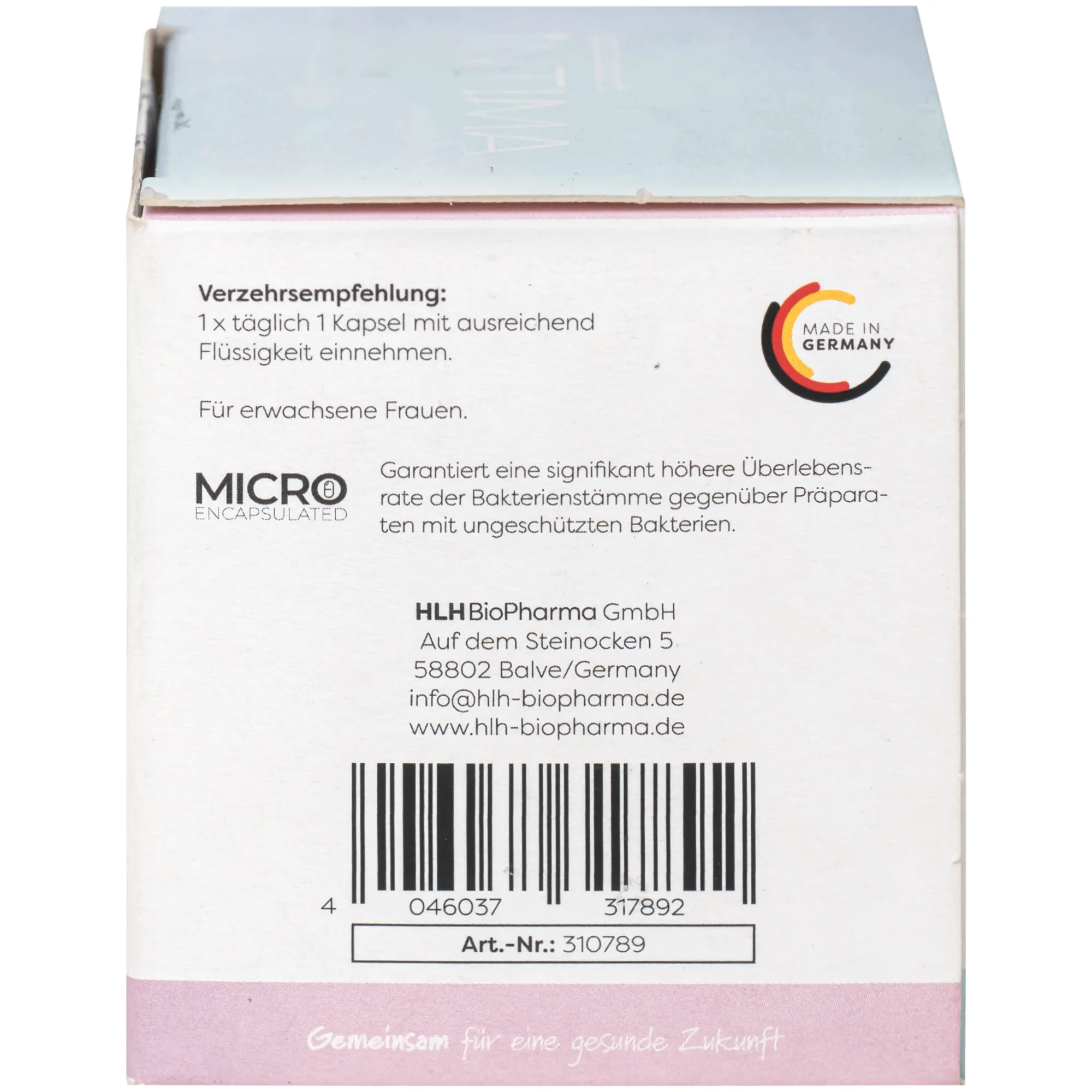 VIÊN UỐNG BỔ SUNG LỢI KHUẨN CHO PHỤ NỮ LACTOBACT INTIMA 60V 12