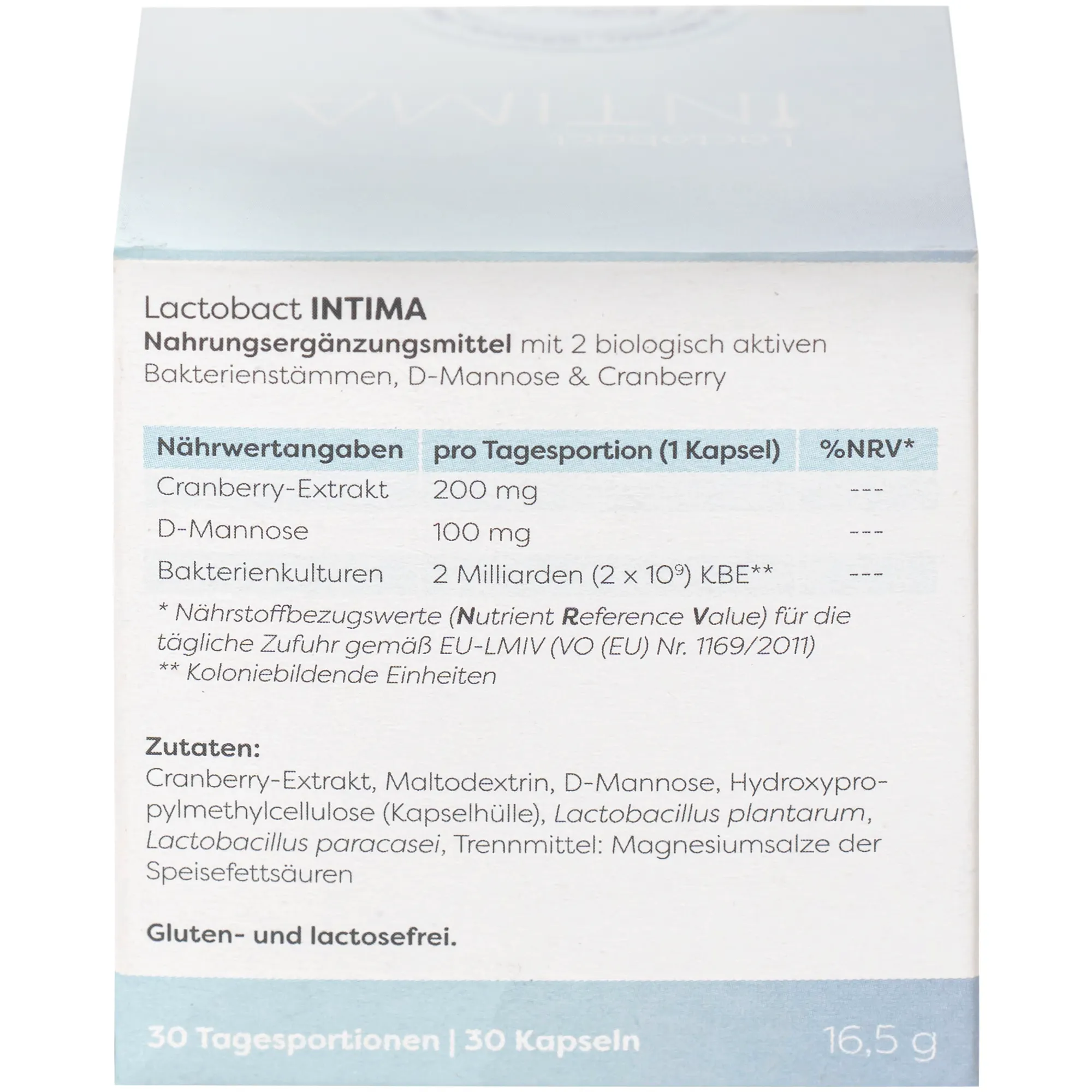 VIÊN UỐNG BỔ SUNG LỢI KHUẨN CHO PHỤ NỮ LACTOBACT INTIMA 30V 10