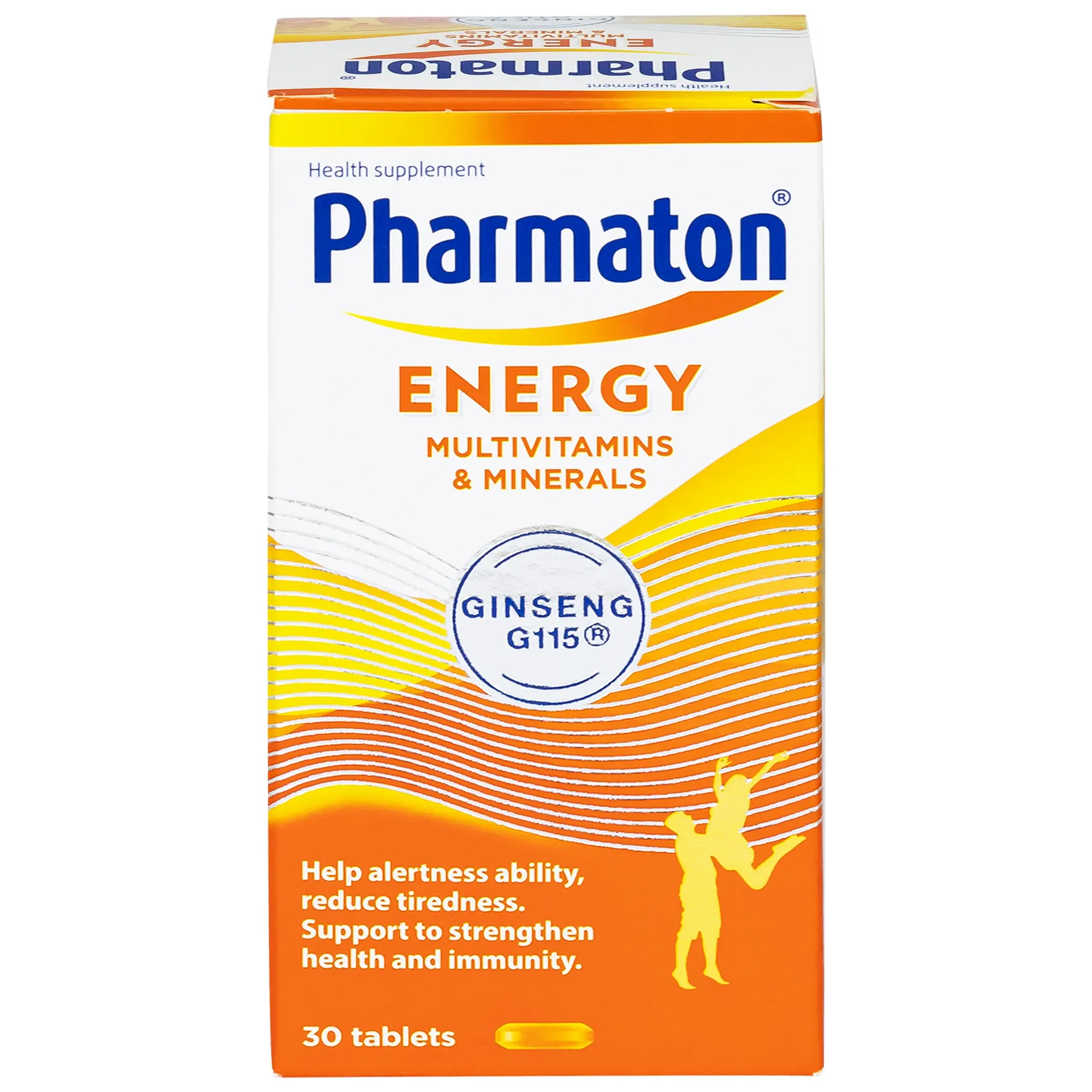 VIÊN UỐNG BỔ SUNG NĂNG LƯỢNG PHARMATON ENERGY MULTIVITAMINS  MINERALS WITH GINSENG 30V 5