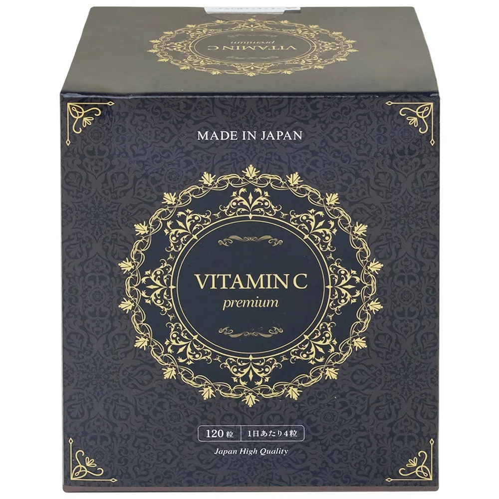 VIÊN UỐNG BỔ SUNG VITAMIN C, HẠN CHẾ OXY HÓA, TĂNG ĐỀ KHÁNG VITAMIN C PREMIUM KENKO 120V 3