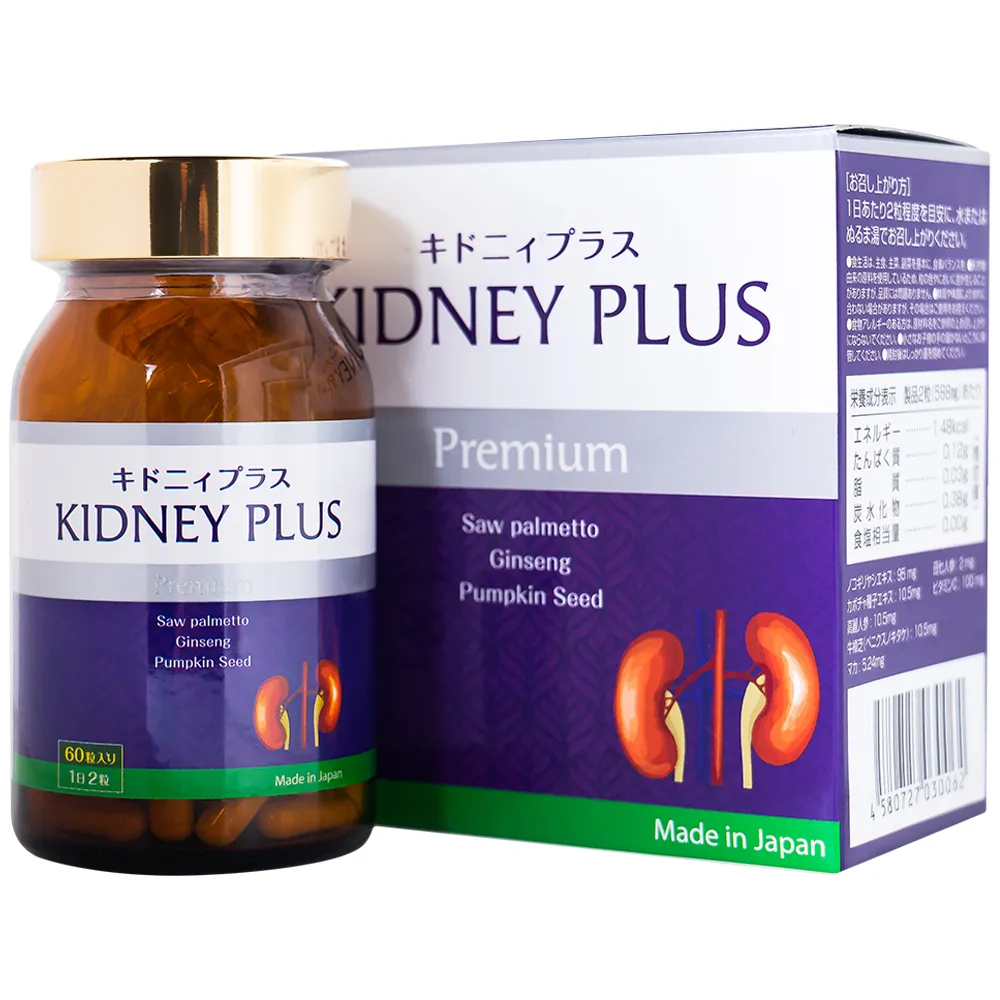VIÊN UỐNG BỔ THẬN KIDNEY PLUS JPANWELL 60V