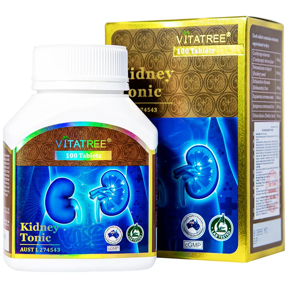 VIÊN UỐNG BỔ THẬN VITATREE KIDNEY TONIC 100V