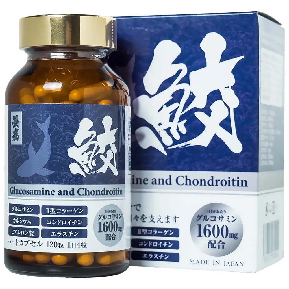 VIÊN UỐNG BỔ XƯƠNG KHỚP GLUCOSAMINE AND CHONDROITIN JPANWELL 120V