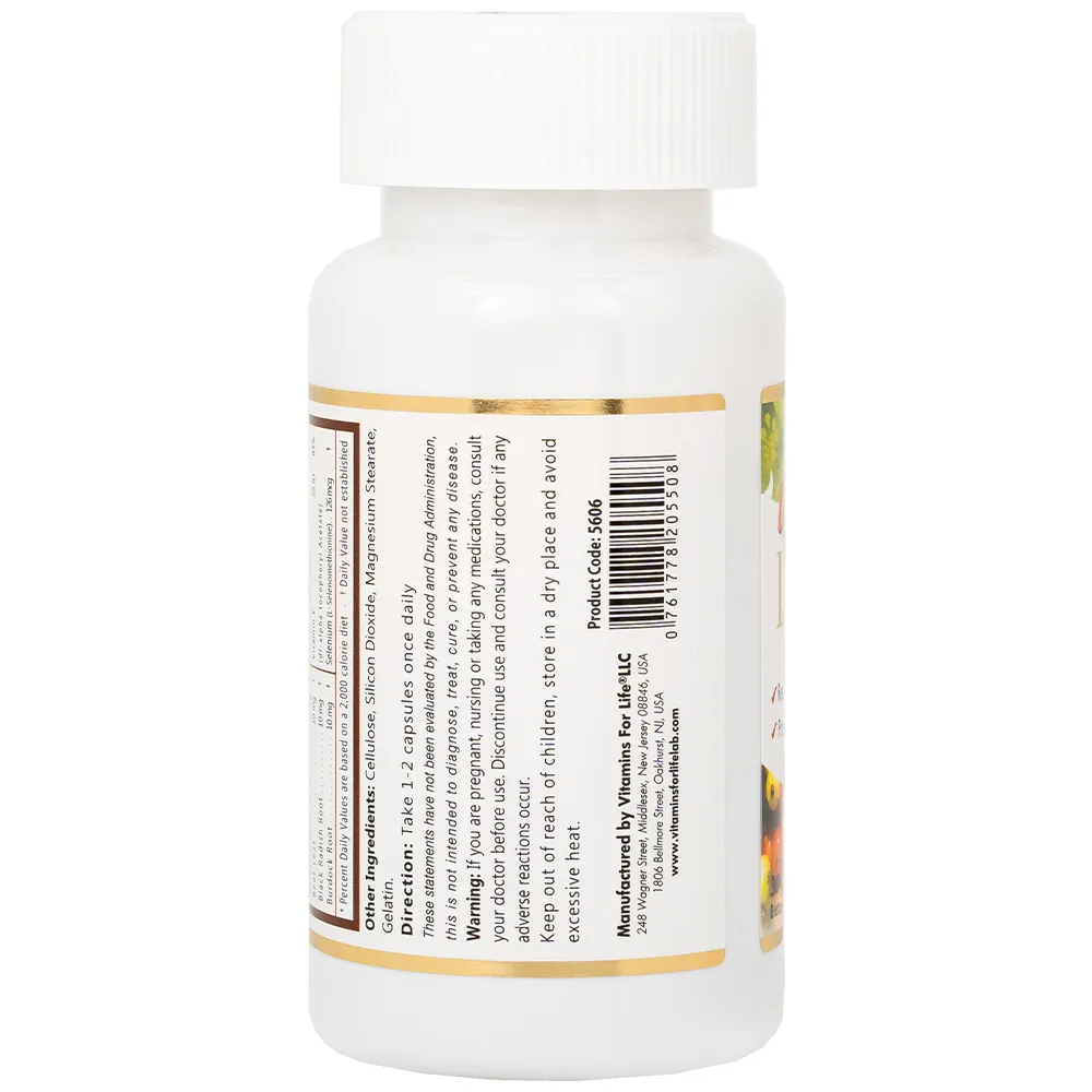 VIÊN UỐNG BẢO VỆ GAN ULTRA LIVER CLEANSER VITAMINS FOR LIFE 30V 12