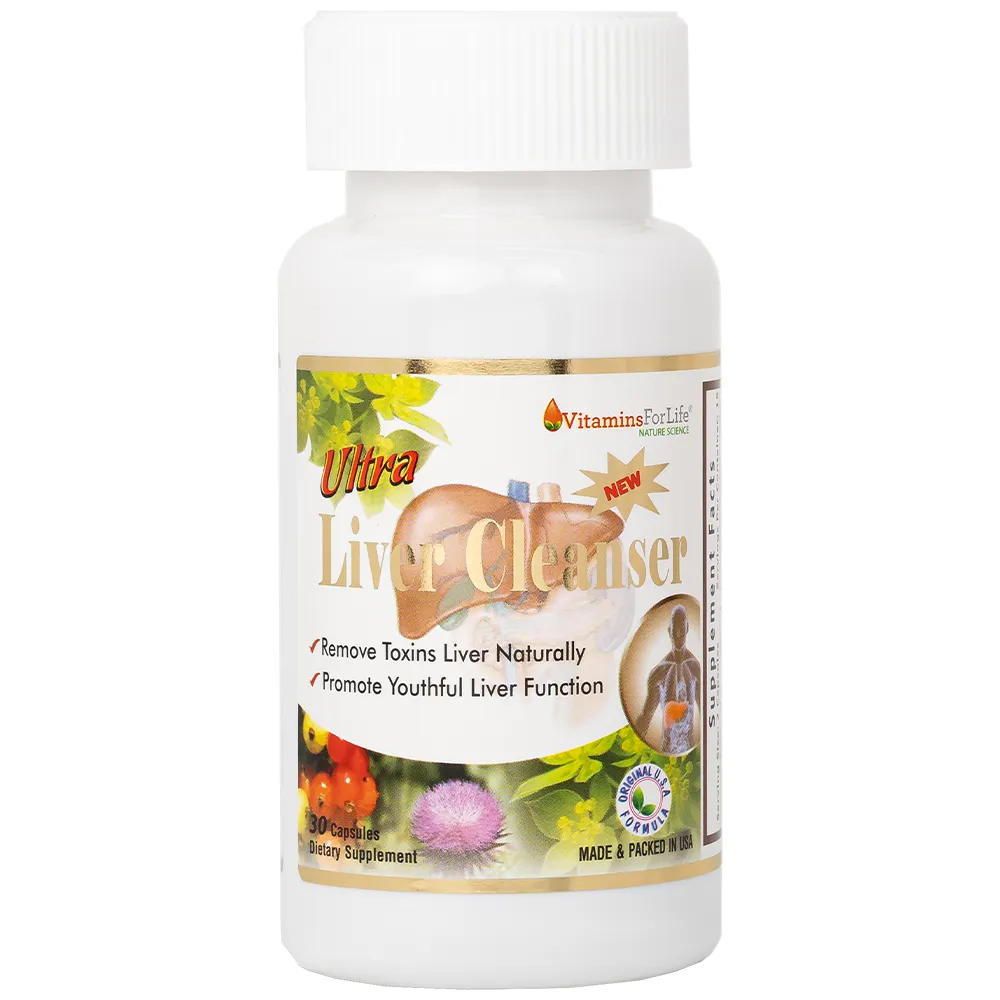 VIÊN UỐNG BẢO VỆ GAN ULTRA LIVER CLEANSER VITAMINS FOR LIFE 30V 6