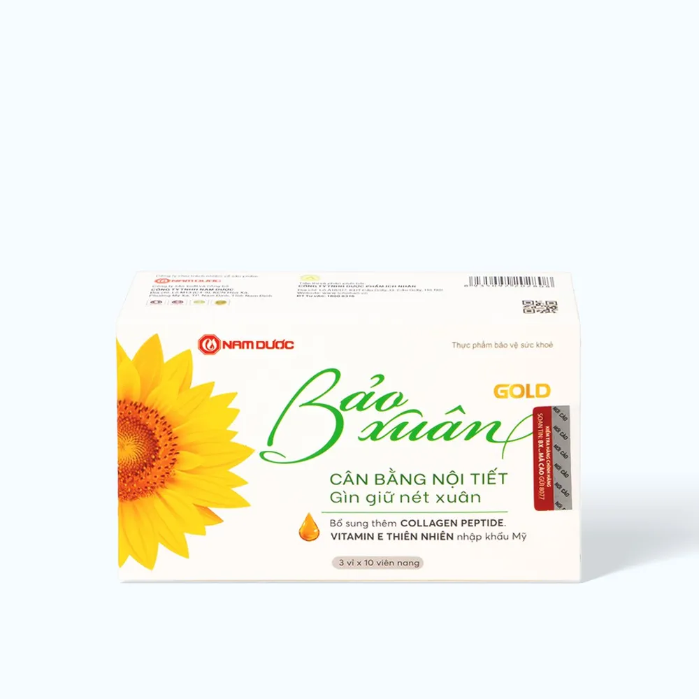 Viên uống Bảo Xuân Gold (Hộp 30 viên) giúp hỗ trợ cân bằng nội tiết tố nữ 2