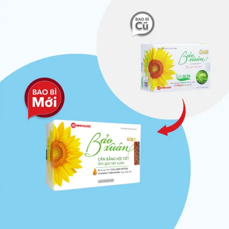 Viên uống Bảo Xuân Gold (Hộp 30 viên) giúp hỗ trợ cân bằng nội tiết tố nữ 6