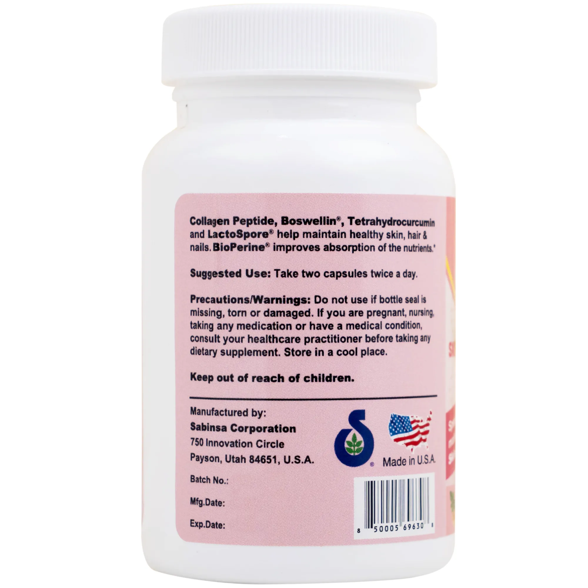 VIÊN UỐNG CẢI THIỆN DA, TÓC, MÓNG PREMIUM OMEXXEL SKIN, HAIR & NAILS HEALTH 60V 14