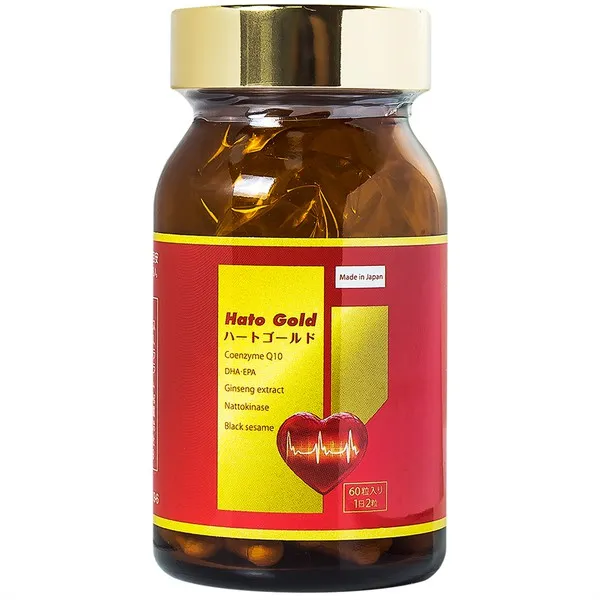 VIÊN UỐNG CẢI THIỆN TIM MẠCH HATO GOLD JPANWELL 60V 7