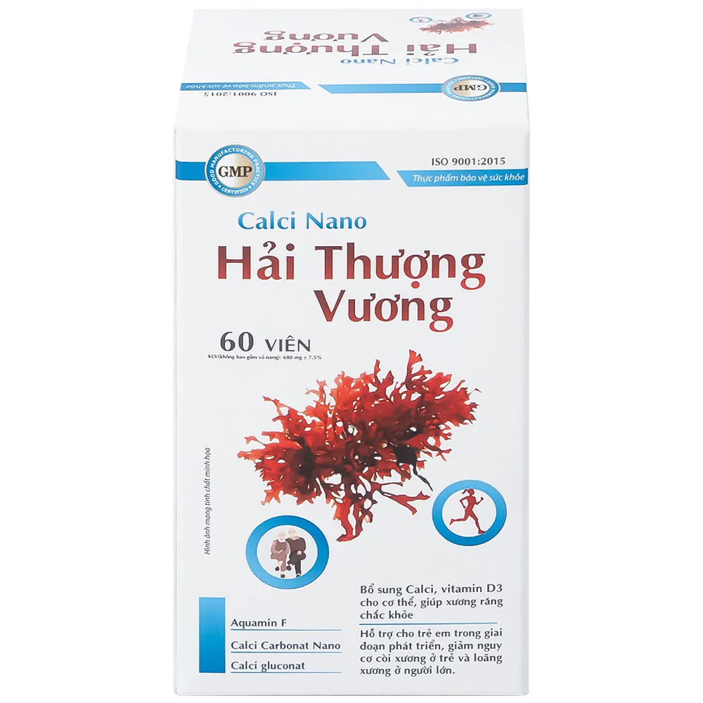 VIÊN UỐNG CALCI NANO HẢI THƯỢNG VƯƠNG 60V 4