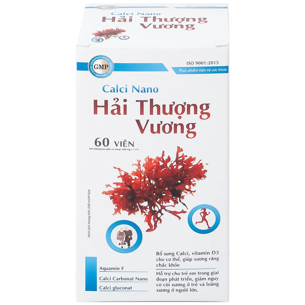 VIÊN UỐNG CALCI NANO HẢI THƯỢNG VƯƠNG 60V 5