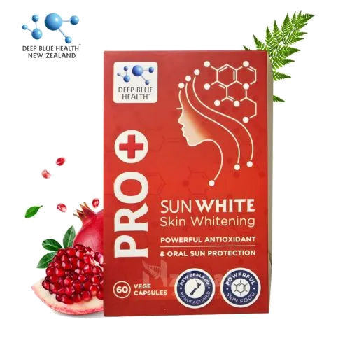 Viên uống chống nắng, trắng da Deep Blue Health Pro SunWhite Skin Whitening