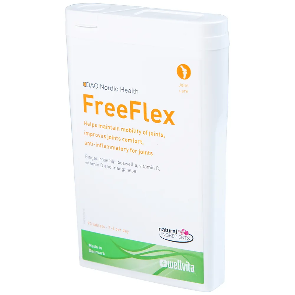 VIÊN UỐNG CHỐNG VIÊM KHỚP, HẠN CHẾ THOÁI HÓA KHỚP FREE FLEX DAO NORDIC 90V 6