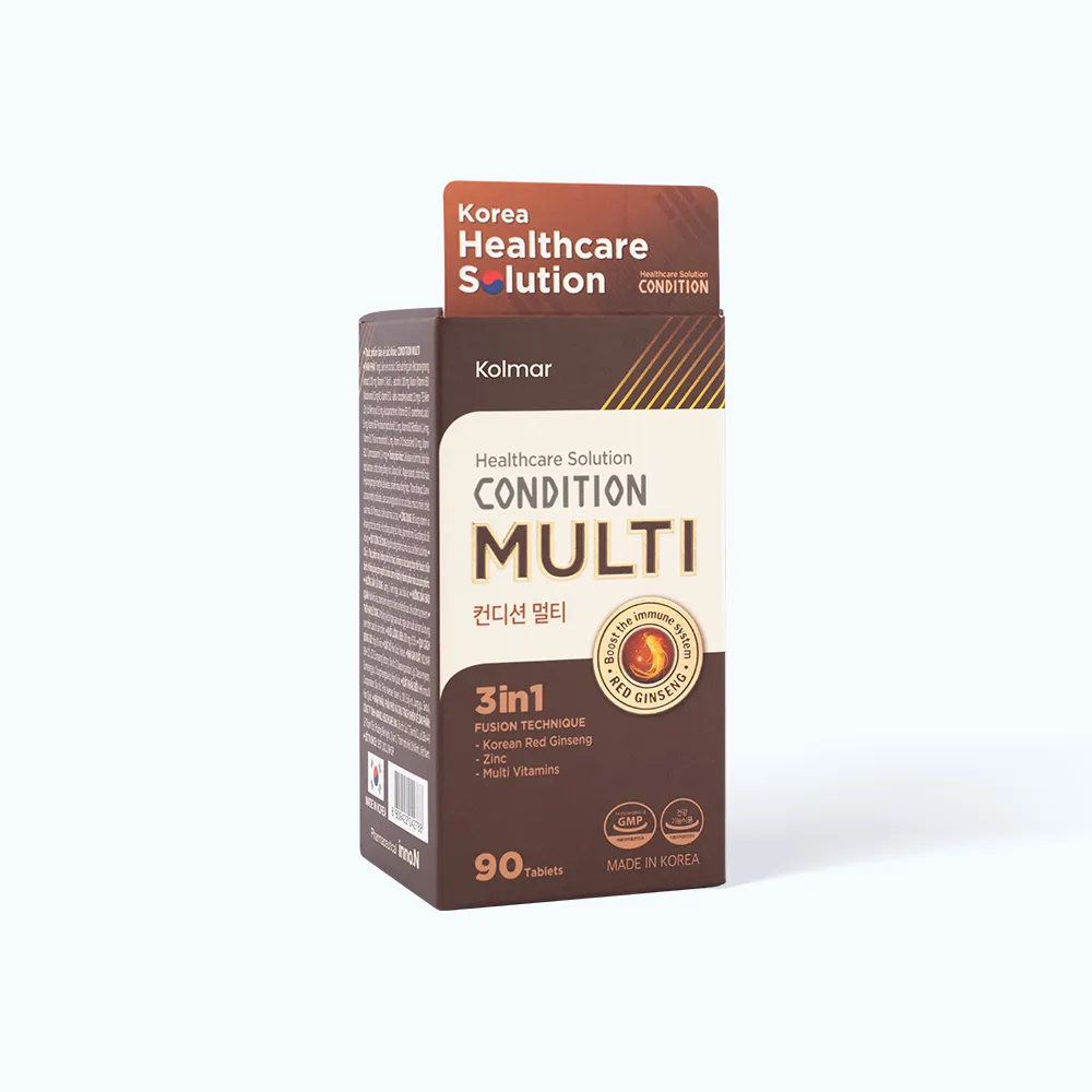 Viên uống Condition Multi (hộp 90 viên) giúp tăng đề kháng và giảm mệt mỏi 2
