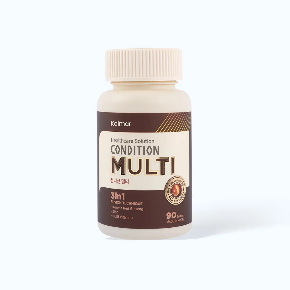 Viên uống Condition Multi (hộp 90 viên) giúp tăng đề kháng và giảm mệt mỏi 3
