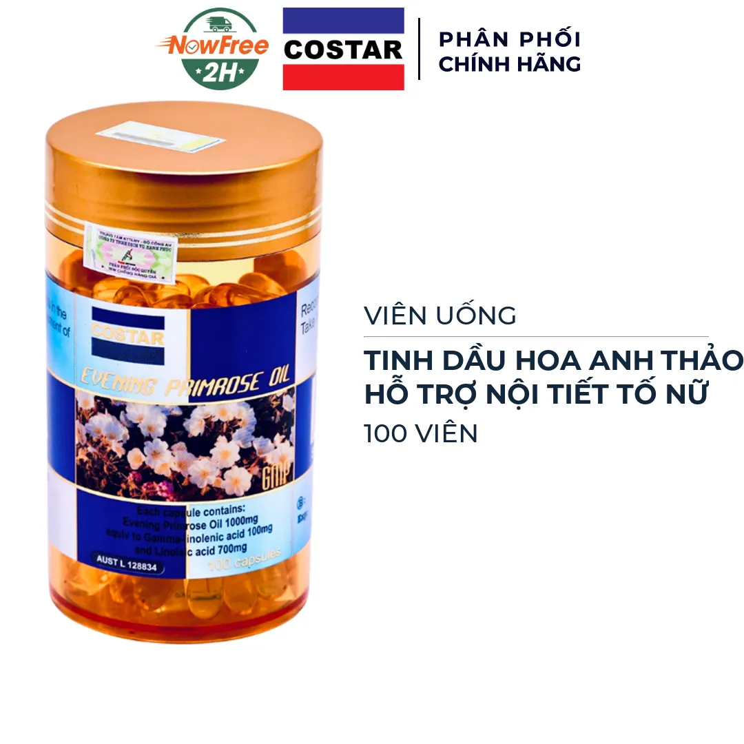Viên Uống Costar Hỗ Trợ Nội Tiết Tố Nữ 100 Viên