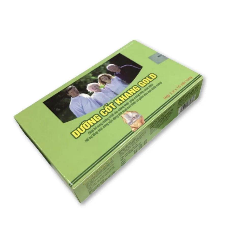 Viên uống Dưỡng Cốt Khang Gold bổ xương dưỡng cốt (Hộp 30 viên) 2