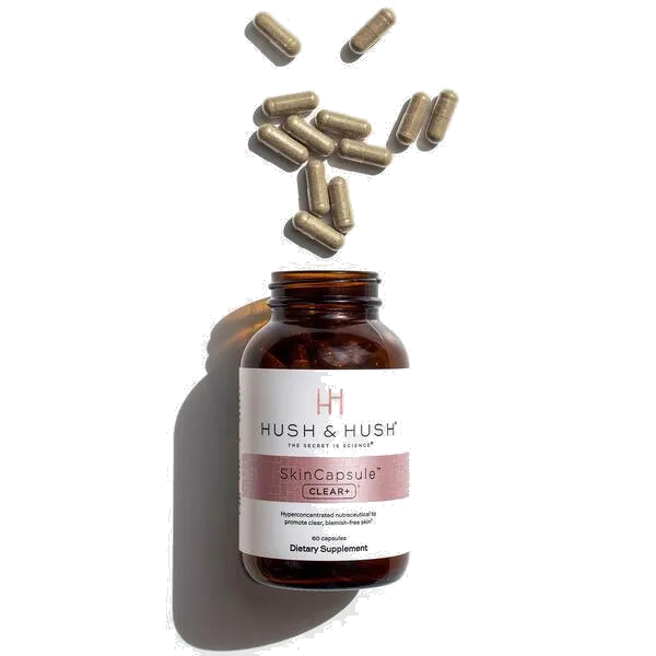 Viên uống dành cho da mụn Hush & Hush Skin Capsule CLEAR+