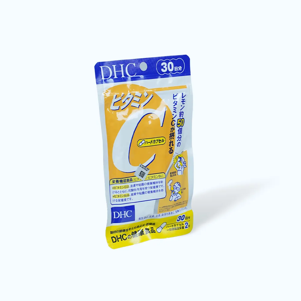 Viên uống DHC Vitamin C Hard Capsule (Gói 60 viên) giúp sáng da 3