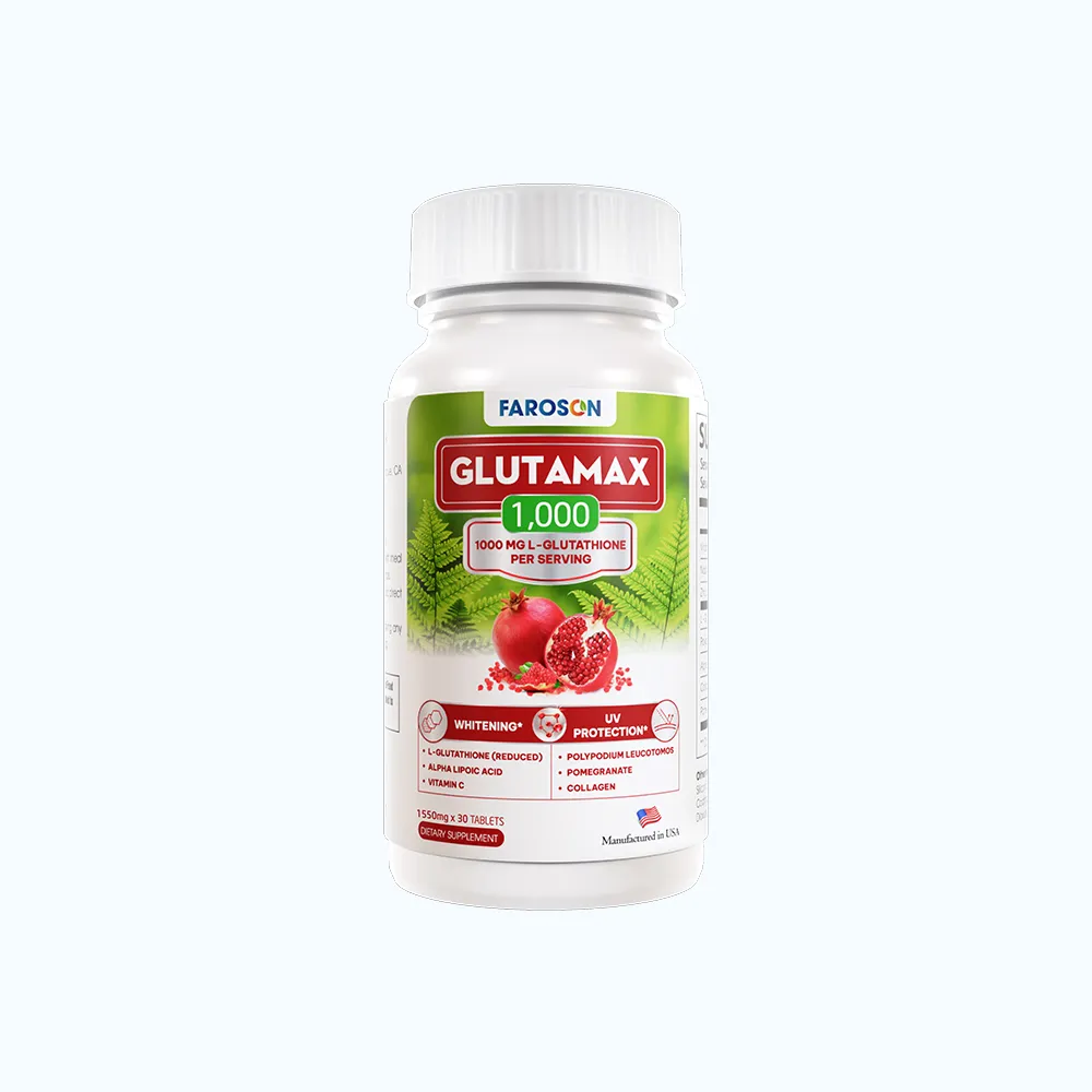 Viên uống Faroson Glutamax 1000 (hộp 30 viên) làm đẹp, chống lão hóa da 3