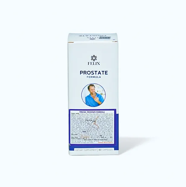 Viên uống Felix Prostate Formula (hộp 60 viên) hỗ trợ tăng tiết testosterone 4