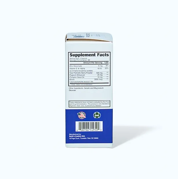 Viên uống Felix Prostate Formula (hộp 60 viên) hỗ trợ tăng tiết testosterone 5