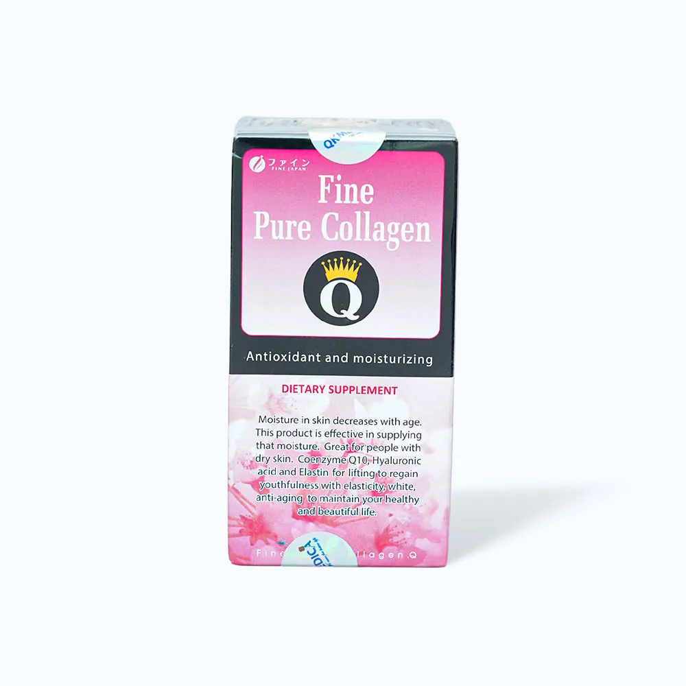 Viên uống Fine Japan Fine Pure Collagen (Hộp 375 viên) hỗ trợ làm đẹp da