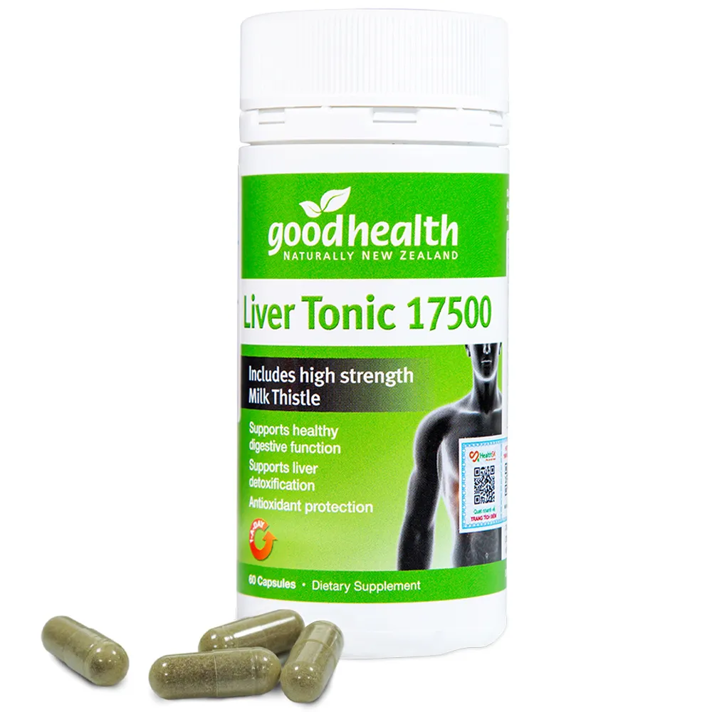 VIÊN UỐNG GIẢI ĐỘC GAN GOODHEALTH LIVER TONIC 17500 60V 8