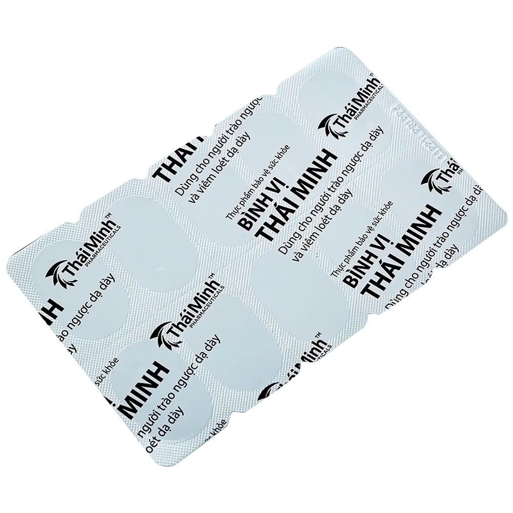 VIÊN UỐNG GIẢM ACID DỊCH VỊ BÌNH VỊ THÁI MINH 2X10 12