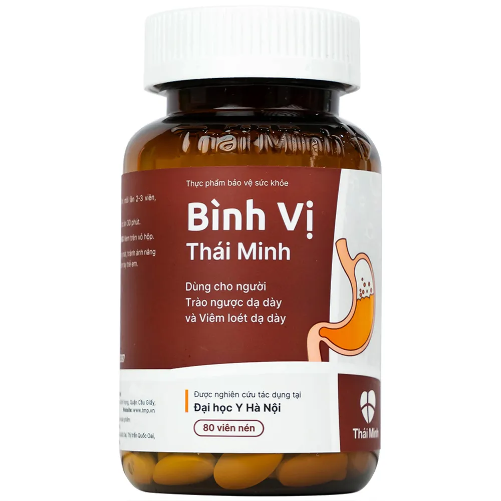VIÊN UỐNG GIẢM ACID DỊCH VỊ BÌNH VỊ THÁI MINH 80V 13