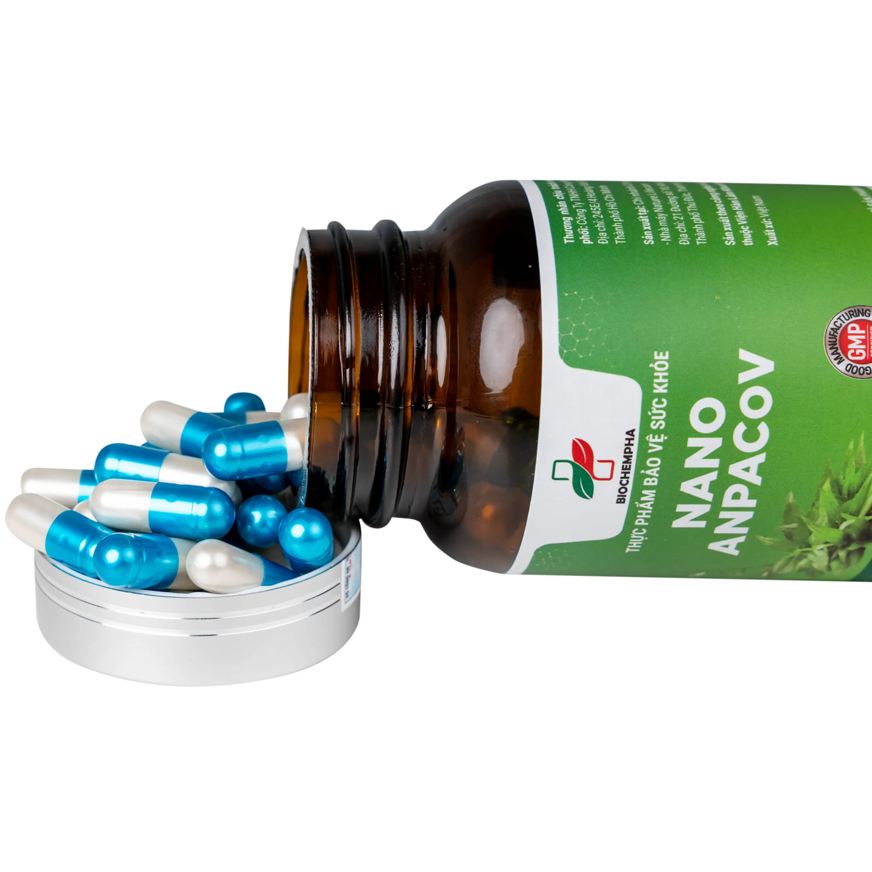 VIÊN UỐNG GIẢM HO NANO ANPACOV BIOCHEMPHA 60V 12