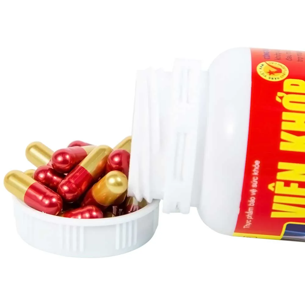 VIÊN UỐNG GIẢM THOÁI HÓA KHỚP VIÊN KHỚP TÂM BÌNH 60V 14