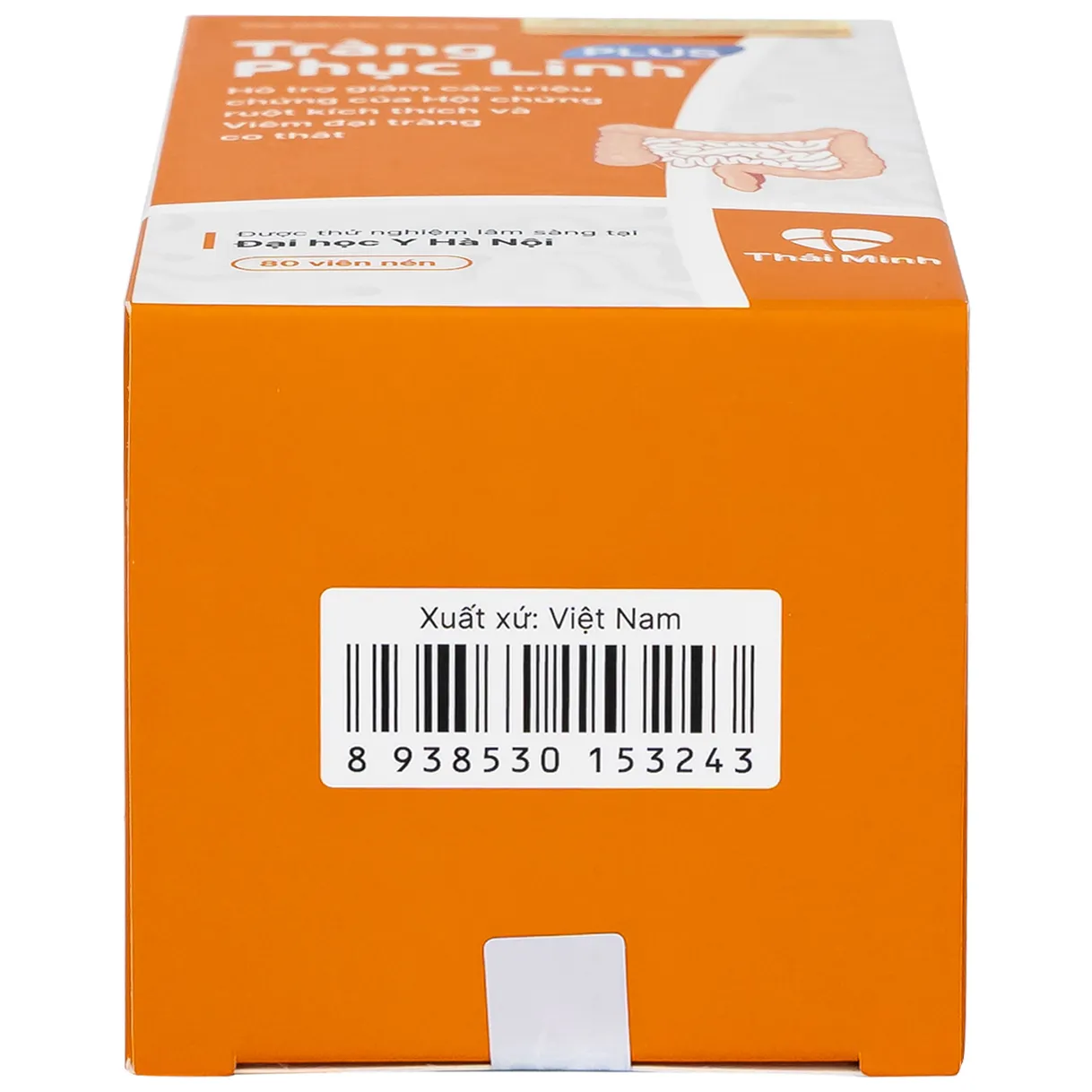 VIÊN UỐNG GIẢM TRIỆU CHỨNG RUỘT KÍCH THÍCH TRÀNG PHỤC LINH PLUS THÁI MINH 80V 8