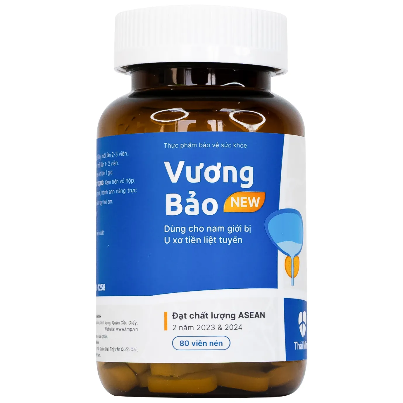 VIÊN UỐNG GIẢM U XƠ TIỀN LIỆT TUYẾN VƯƠNG BẢO NEW 80V 9