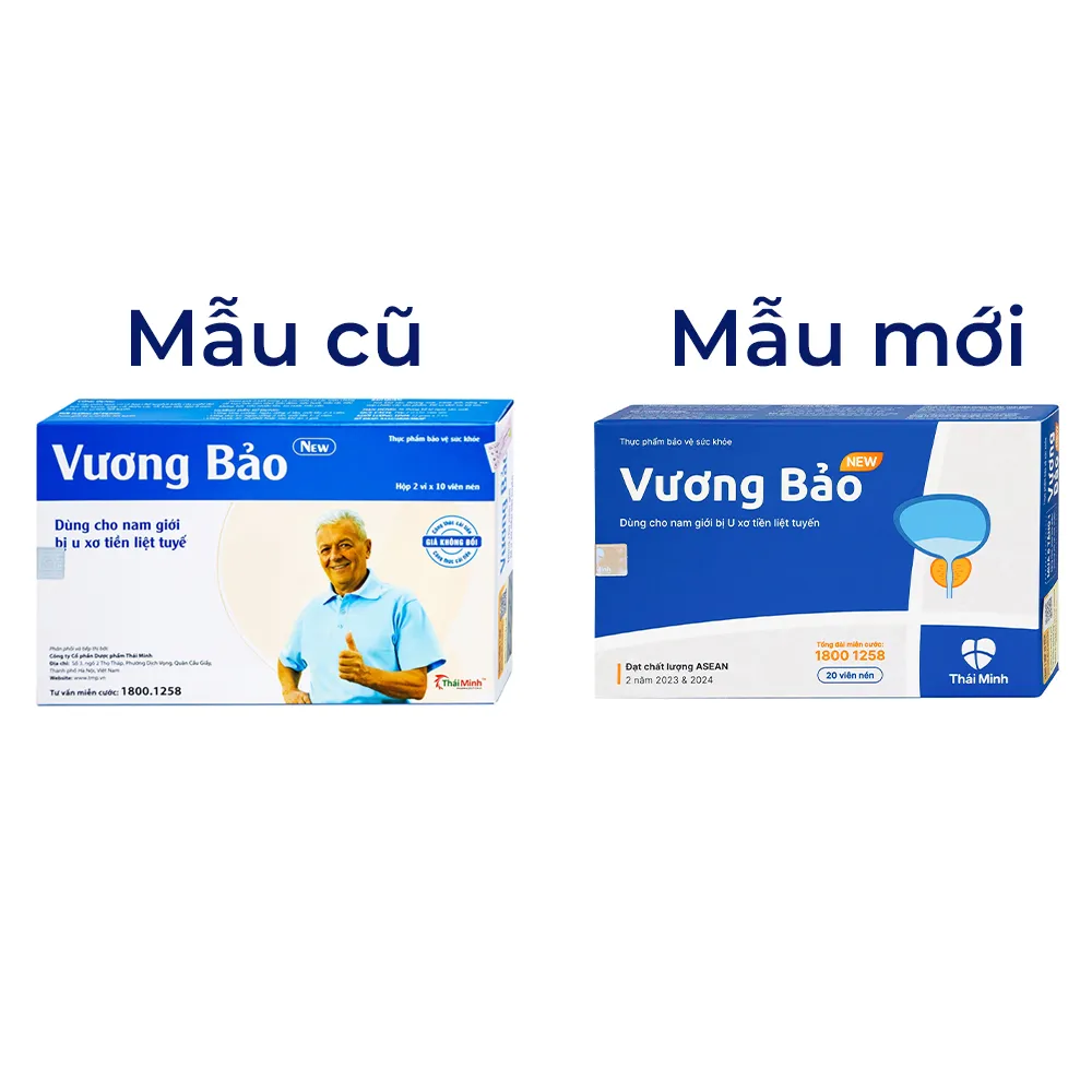 VIÊN UỐNG GIẢM U XƠ TIỀN LIỆT TUYẾN VƯƠNG BẢO NEW THÁI MINH 2X10 2