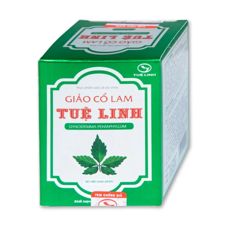 Viên uống Giảo Cổ Lam Tuệ Linh hỗ trợ chuyển hóa đường, giảm mỡ máu, ngừa xơ vữa (Hộp 60 viên)