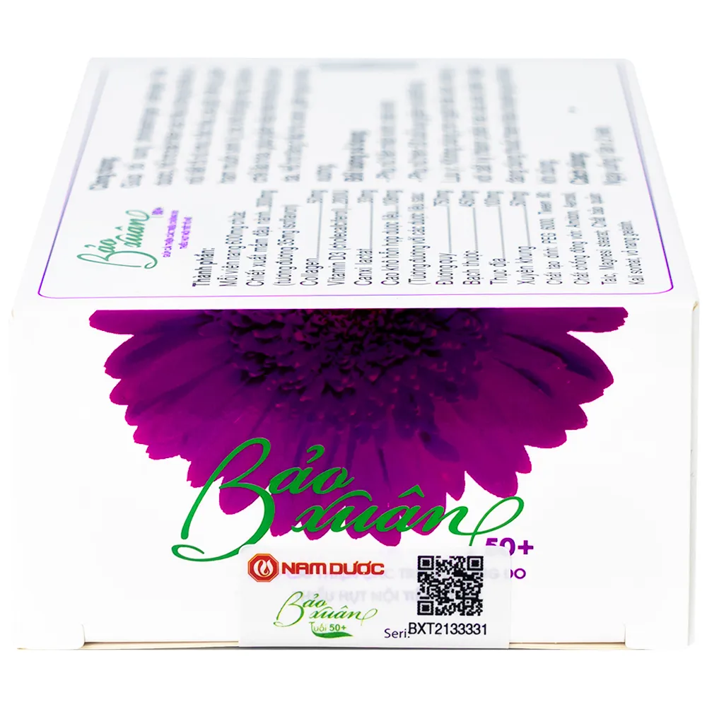 VIÊN UỐNG GIÚP BỔ SUNG NỘI TIẾT TỐ NỮ ESTROGEN BẢO XUÂN 50+ NAM DƯỢC 3X10 14