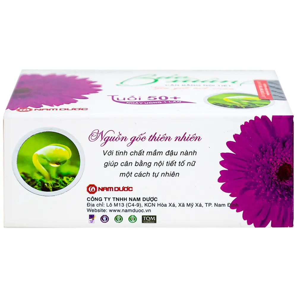 VIÊN UỐNG GIÚP BỔ SUNG NỘI TIẾT TỐ NỮ ESTROGEN BẢO XUÂN 50+ NAM DƯỢC 3X10 4