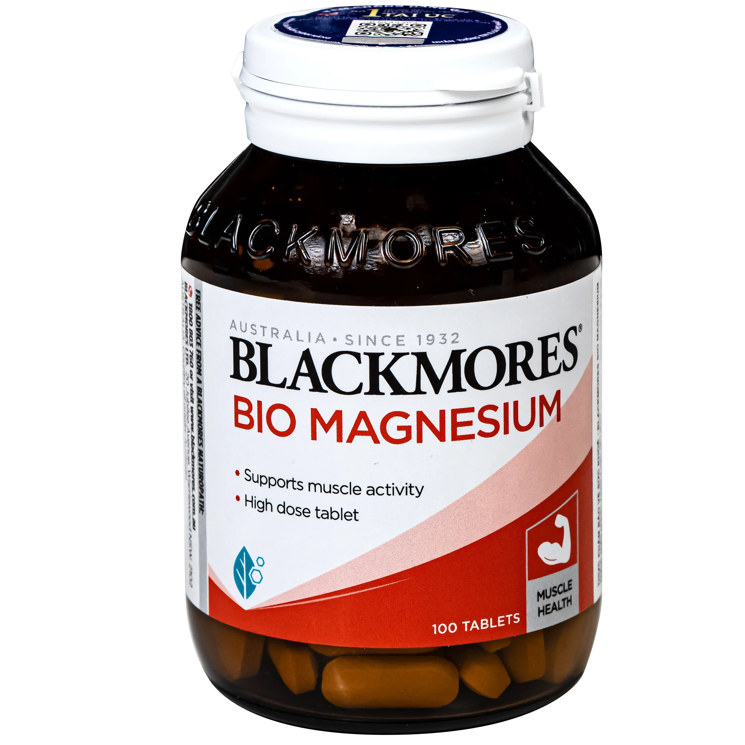 VIÊN UỐNG GIÚP GIẢM CHUỘT RÚT BLACKMORES BIO MAGNESIUM 100V